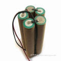 NiMH Battery Pack, 12V Voltage, 8,000mAh (10 x D) Capacity, Can be Recharged up to 1,000-cycle